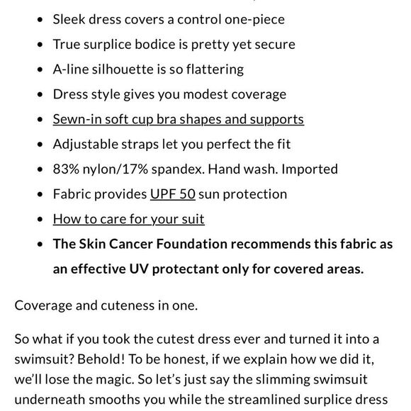 Land’s End surplice wrap black white gingham check one piece swim dress 10 - Picture 6 of 7